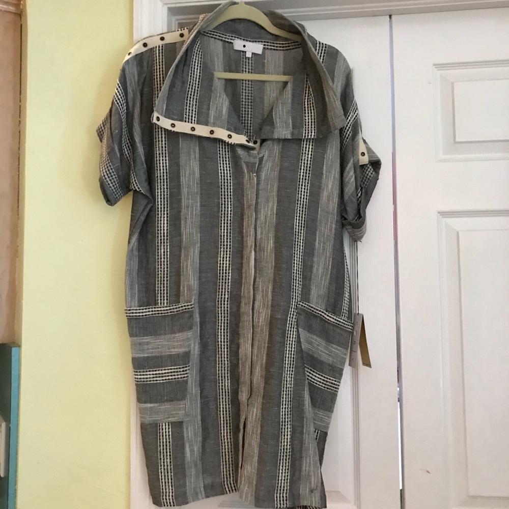 Cory Lynn Calter Snap Front Dress